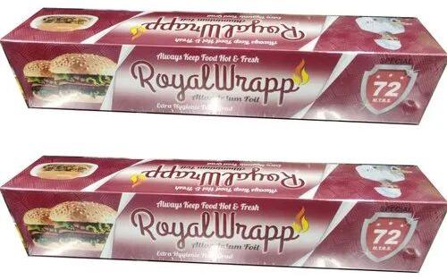 Royal Wrapp aluminium foil, for Food Packaging