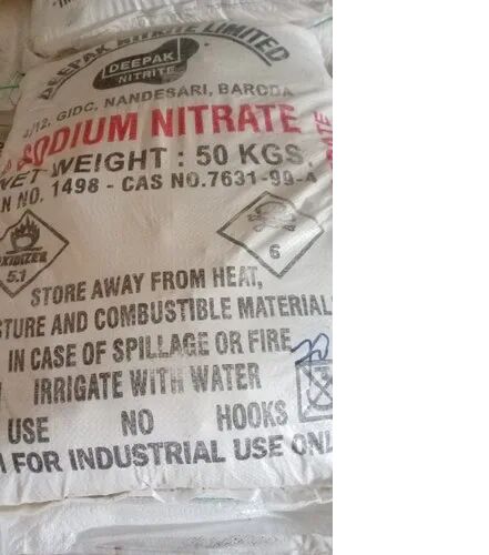 Sodium Nitrate Powder, Packaging Type : BAGS
