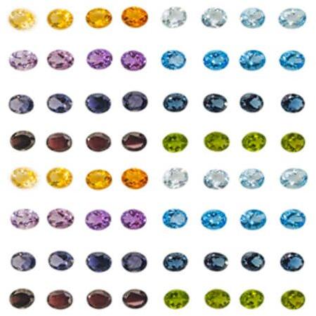 Gemstone Polished semi precious stones, for Jewellery Use, Feature : Shiny Looks, Sturdiness