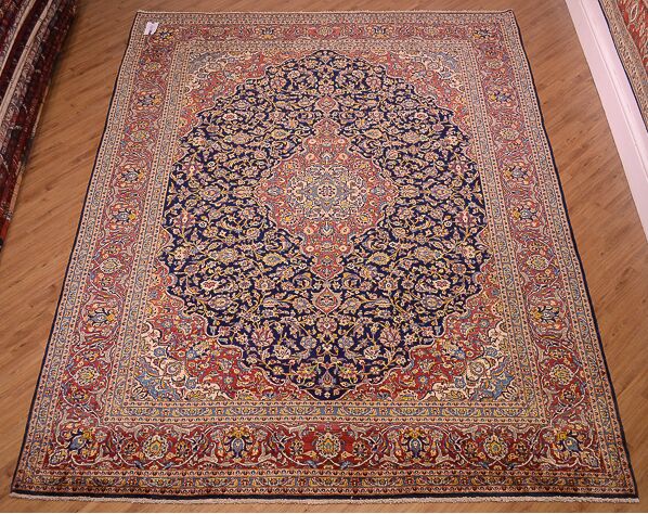 4.21x3.05m Fine Persian Kashan Carpet