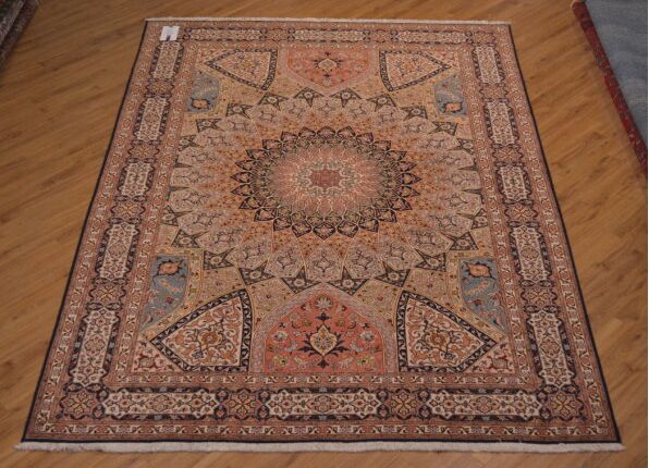 2 m Fine Persian Tabriz Carpet