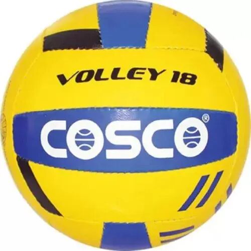 450g PU Leather Volleyball, Color : Yellow Blue