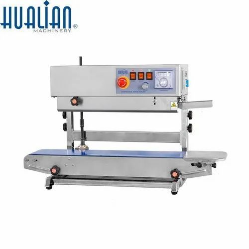 Hualian Stainless Steel Pouch Sealing Machine, Load Capacity : 3kg