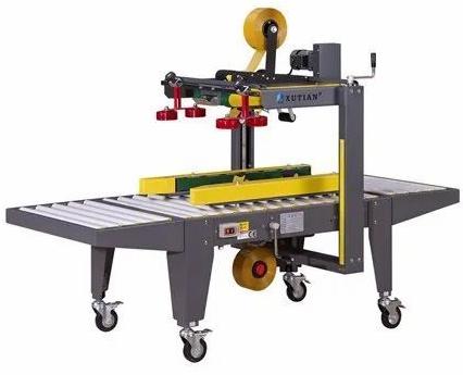 Automatic Side Belt Carton Taping Machine, Voltage : 440V