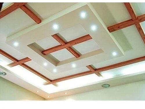 Fiberglass Ceiling Frame, Color : White