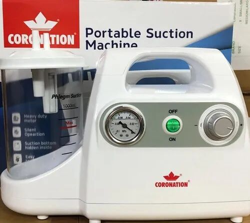 Plastic portable suction machine