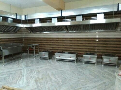 Stainless Steel Kitchen Exhaust Systems, Installation Type : Slide-Out