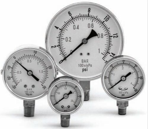 Stainless Steel Pressure Gauge, Dial Size : 100mm, 150mm 200mm