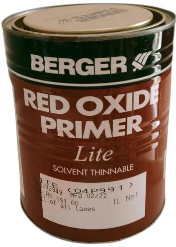 Berger Red Oxide Primer, Packaging Type : Container
