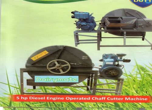 Semi Automatic Metal Diesel Engine Chaff Cutter, for Agriculture Use, Certification : ISI Certified