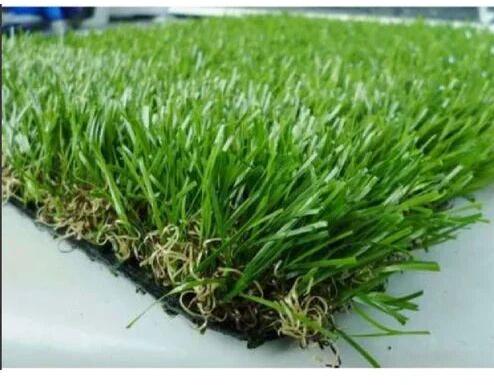Aakaar Carpets Green Pvc Artificial Grasses