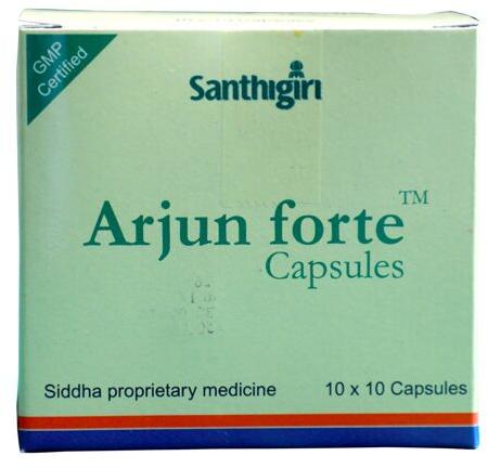 Arjun Forte Capsule, for Personal, Clinical, Grade Standard : Medicine Grade