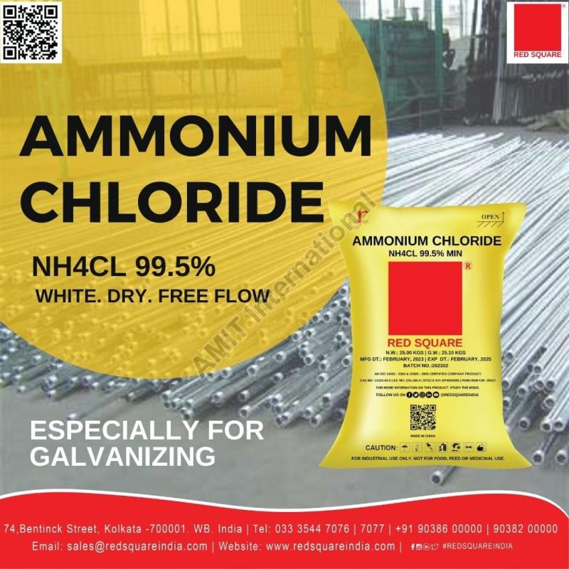 Ammonium Chloride 99.5%Min Purity for Industrial Use - China Ammonium  Chloride Powder, Nh4cl