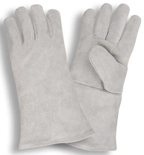 Leather hand glove