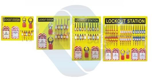 Mild Steel Lockout Station, Color : Bright Yellow Color