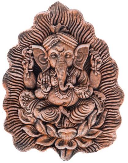 Eco friendly ganesha wall hanging, for Decoration, Gifting, Festival, Gift, Nursery, Hotels, Home, Office