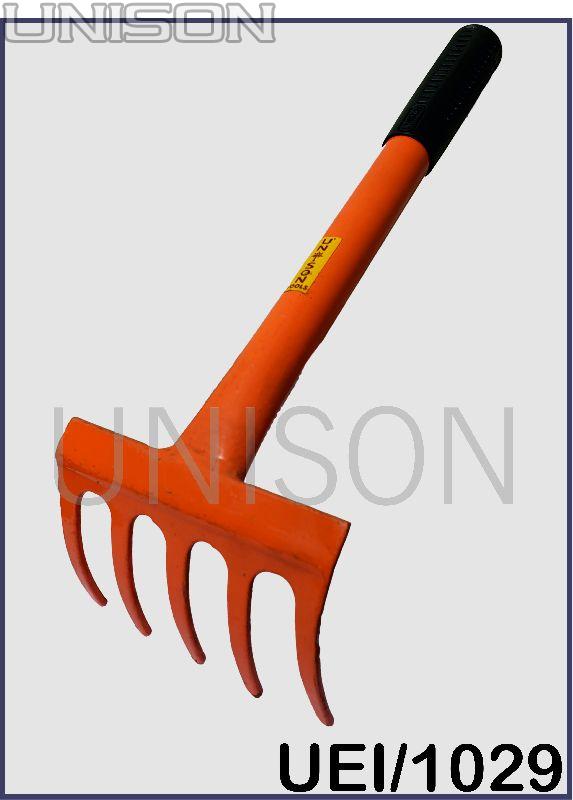 UNISON Metal Baby Rake (1029), Color : orange