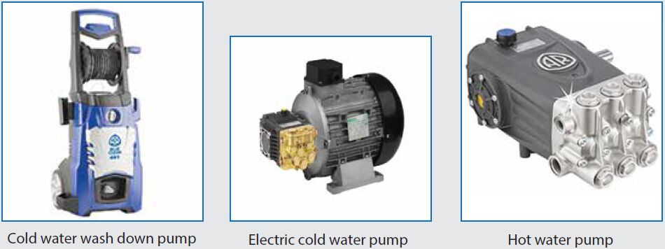 Hot Cold water pumps