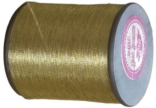 Balaji Polyester Base Pista Embroidery Zari Thread, Packaging Type : Reel