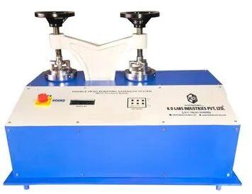 Double Head Bursting Strength Tester, Features : Accurate result, Precisely designed, Easy maintenance