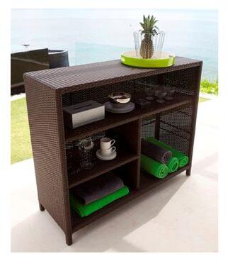 Wonderweave PE Rattan Counter Table, for Hotels, Restaurants, Bar, Club, Cafe, Size : Customized