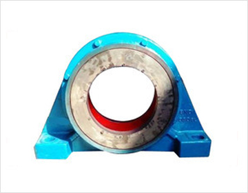 Blue Paint Coating Mild Steel BND Series Bearing Housing, for Industrial Use
