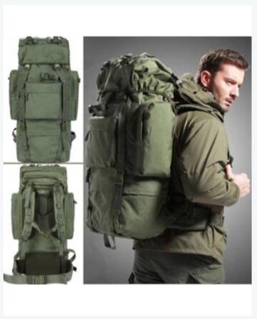 Nylon Military Travel Bags, Color : Green