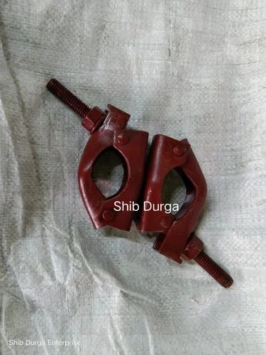 Red Mild Steel Scaffolding Clamp, Size : 40x40mm, 40x50mm, 50x50mm.