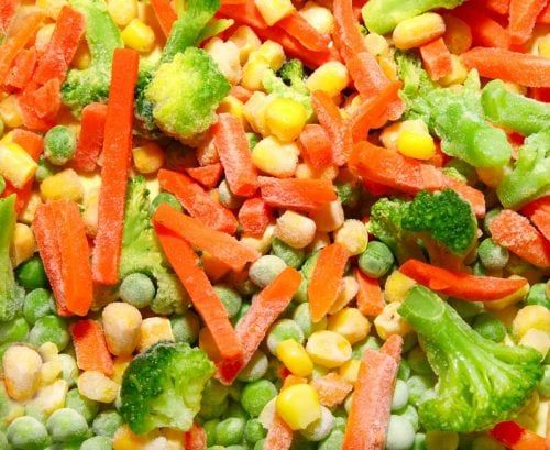 Natural frozen mix vegetables, for Cooking