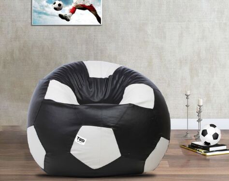 Leatherette Football Bean Bag Cover, Size : XXXL