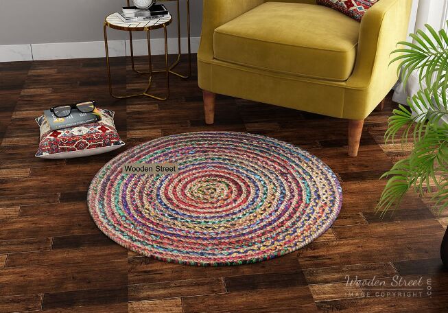  Jute Braided Round Rug