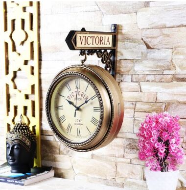 Exim Decor Plastic Station Clock