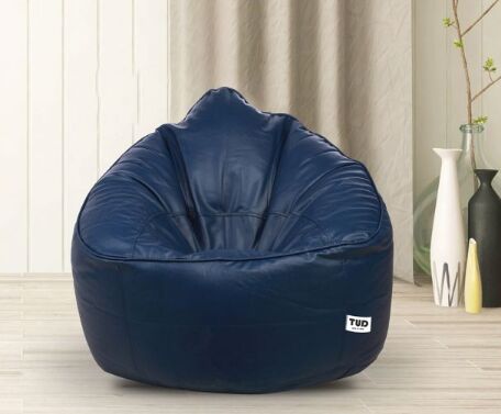 Leatherette Sofa Bean Bag Cover, Size : XXXL