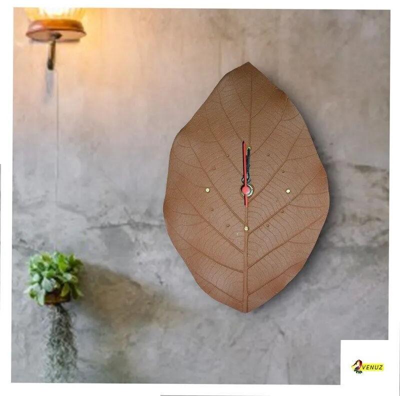 Terracotta Wall Clock, Color : Brown