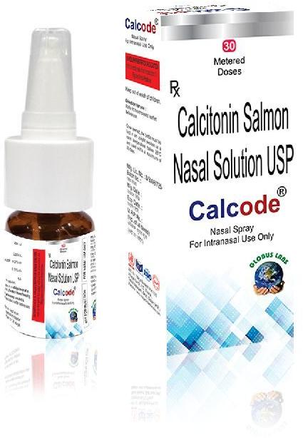 Calcitonin nasal spray