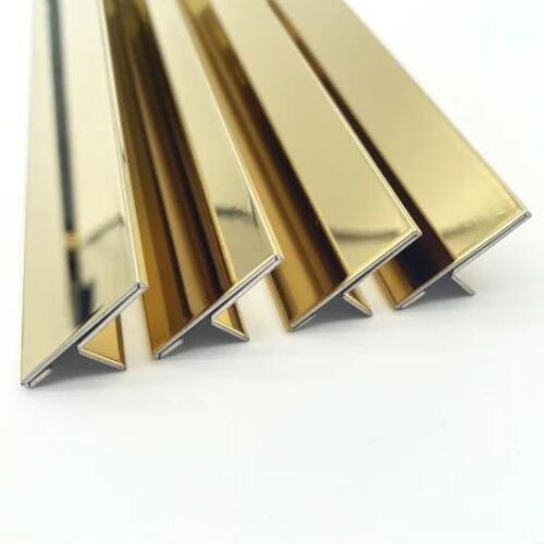 304 Ss T Profile, Color : Gold