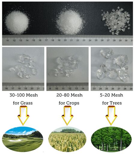 Potassium Polyacrylate / Super Absorbent Polymer For Agriculture