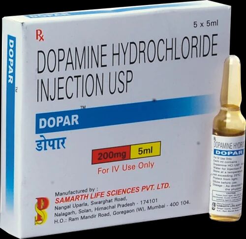 Dopamine HCL Injection, Packaging Type : Ampoule