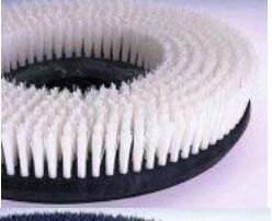Round Nylon Monofilament Brush, For Industrial, Color : White