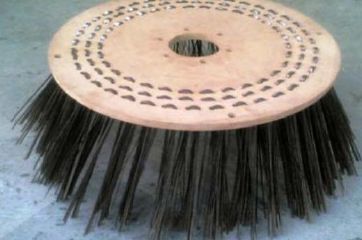 SBD-Wire Side Brush, Base Material : Wooden Plate
