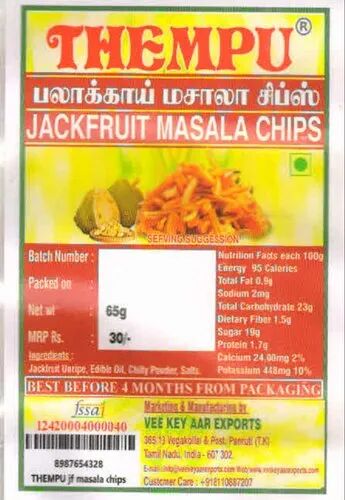 Jackfruit Chips, Packaging Type : vaccum packing