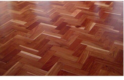 Teak Parquet Flooring, for Indoor
