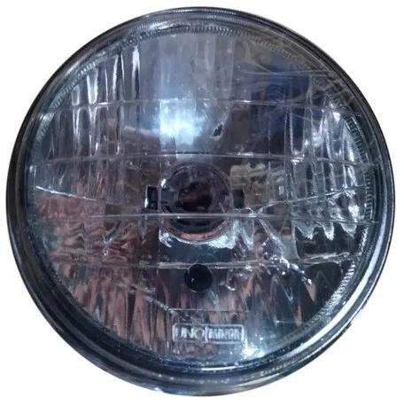 Round Motorcycle Head Lamp, For Bike, Power : 6 V