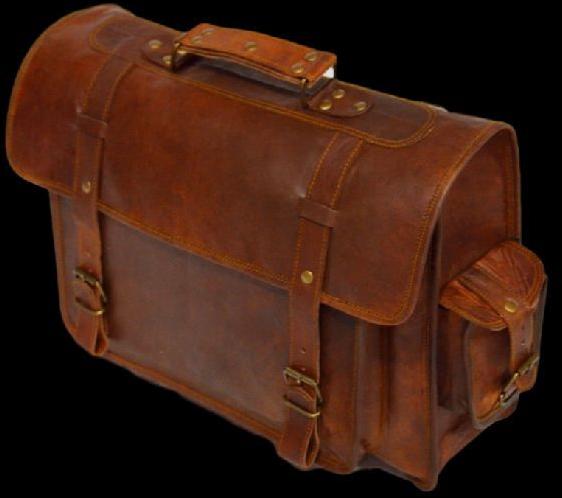 Vintage Leather Laptop Bag and Rucksack, 11&amp;quot; x 15&amp;quot; x 4&amp;quot;