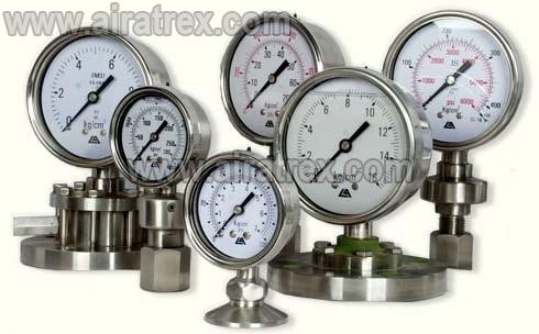 Metal Pressure Gauges, Display Type : Analog