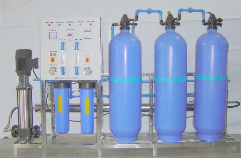 Electric 1000 LPH RO Plant