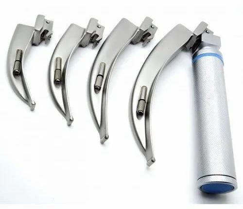 Stainless Steel Direct Curved Laryngoscope