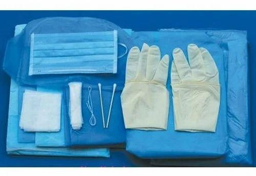 Blue Plastic Disposable Delivery Kit, for Clinical, Hospital