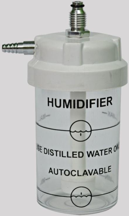Poly Carbonate Humidifier Bottle, Capacity : 200 ml