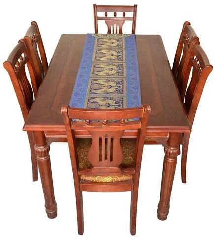 Silk Dining Table Runner, Color : Royal Blue